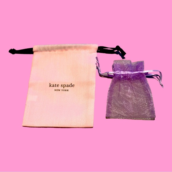 Brand New - Kate Spade earrings with KS carry bag - Picture 3 of 4